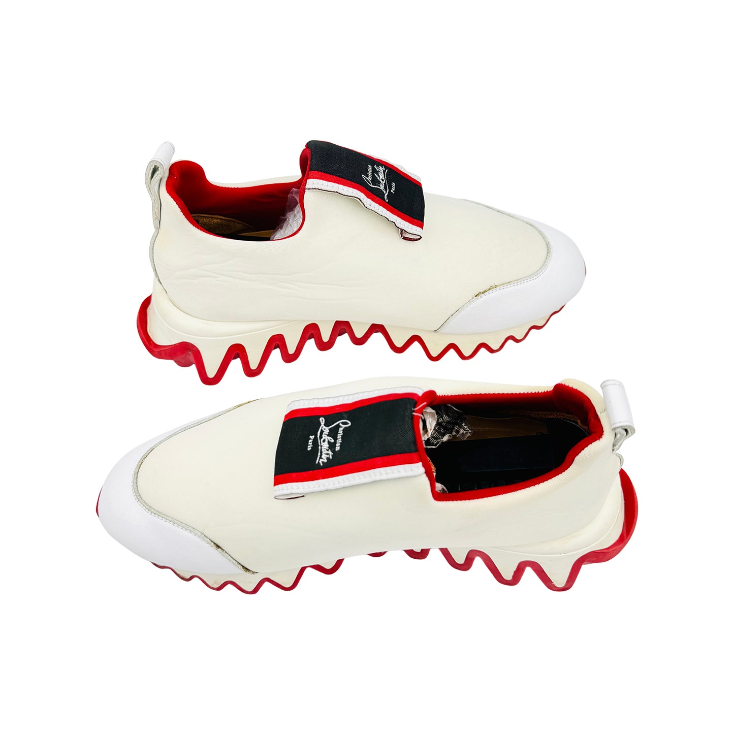 Christian Louboutin Tiketa 'Bianco' Shoes (Size 38)