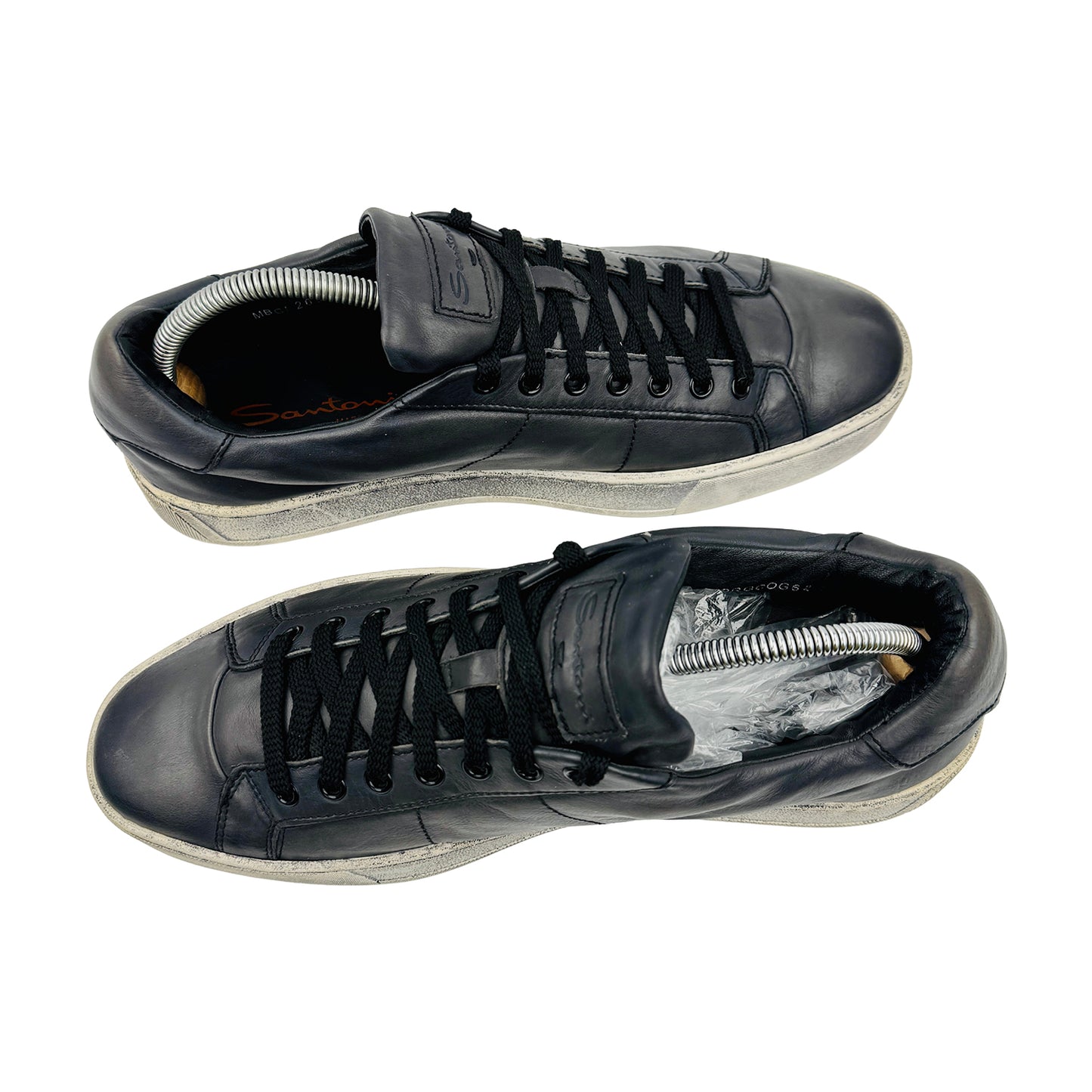 Santoni Men's Leather Low Top Sneakers (Size 43.5)