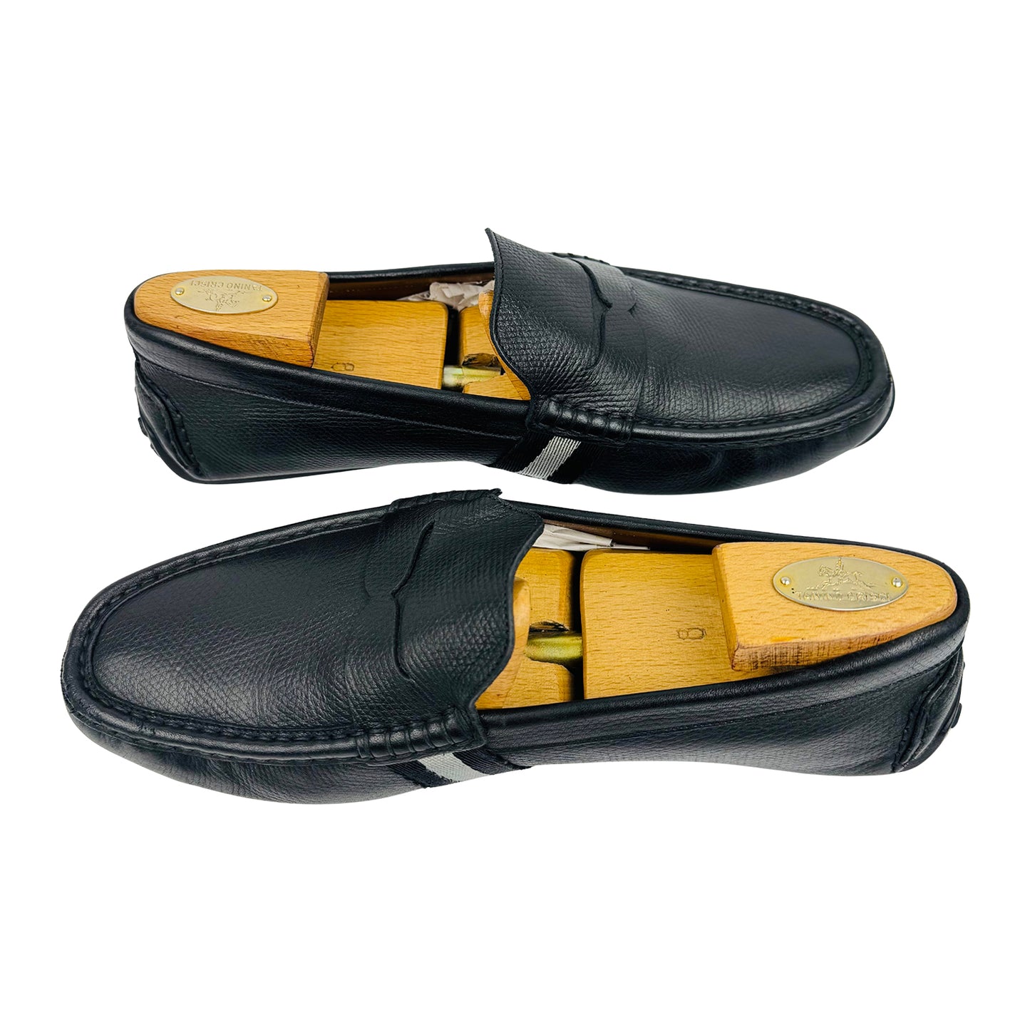Bally Men's Pearce Black Leather Loafers (Size 42.5)