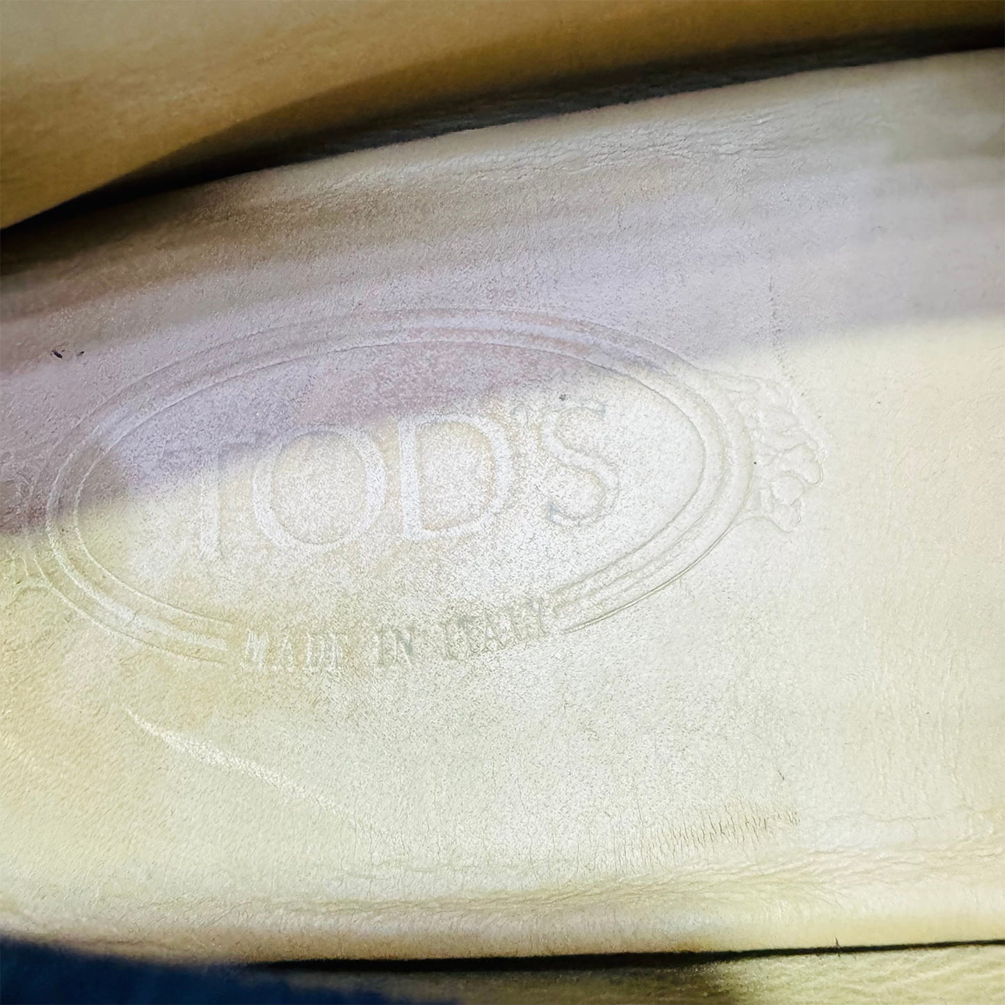 Tod's Men's Blue Suede Gommino Loafers (Size 42)