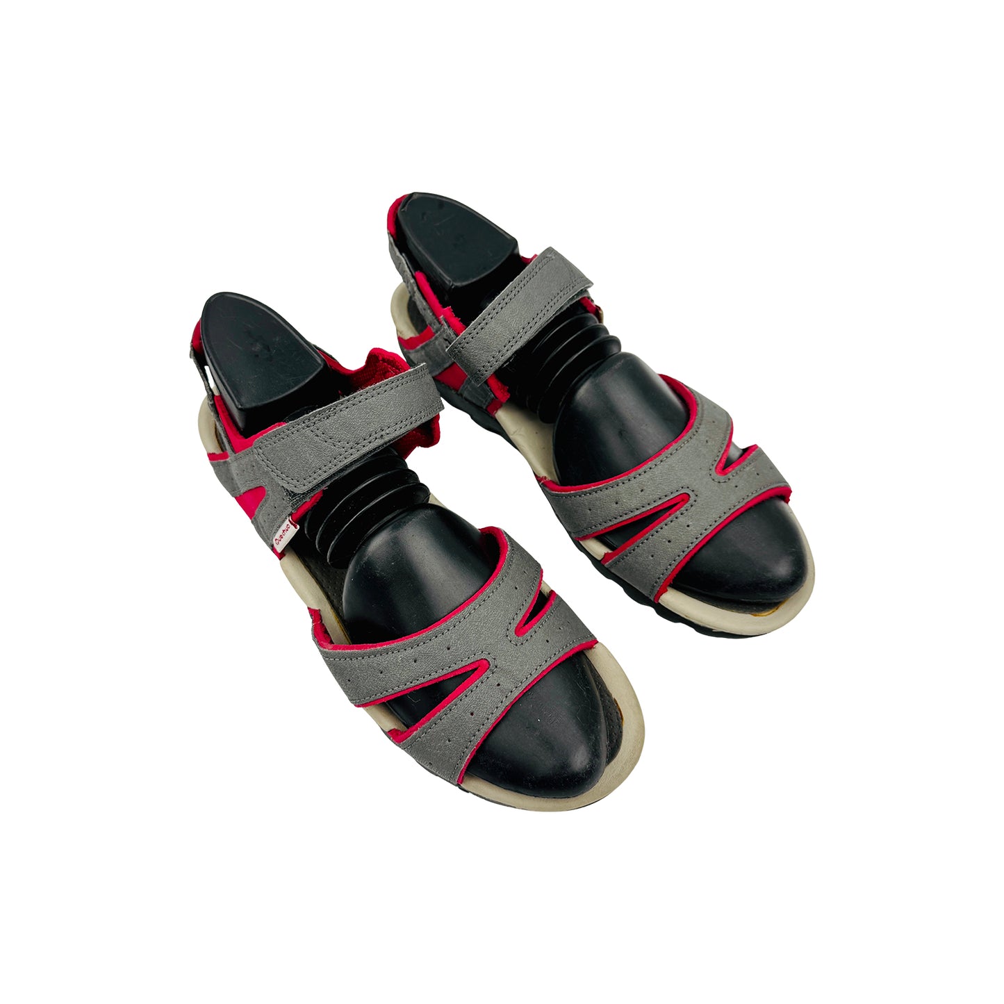 Decathlon Quechua Grey Leather Hiking Sandals (Size 41)