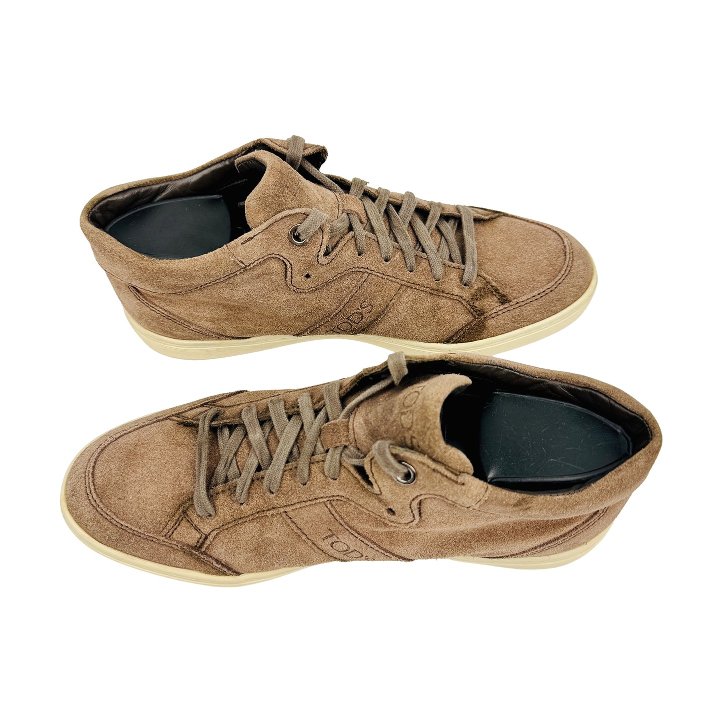 Tod’s Women's Brown Suede Sneakers (Size 38)