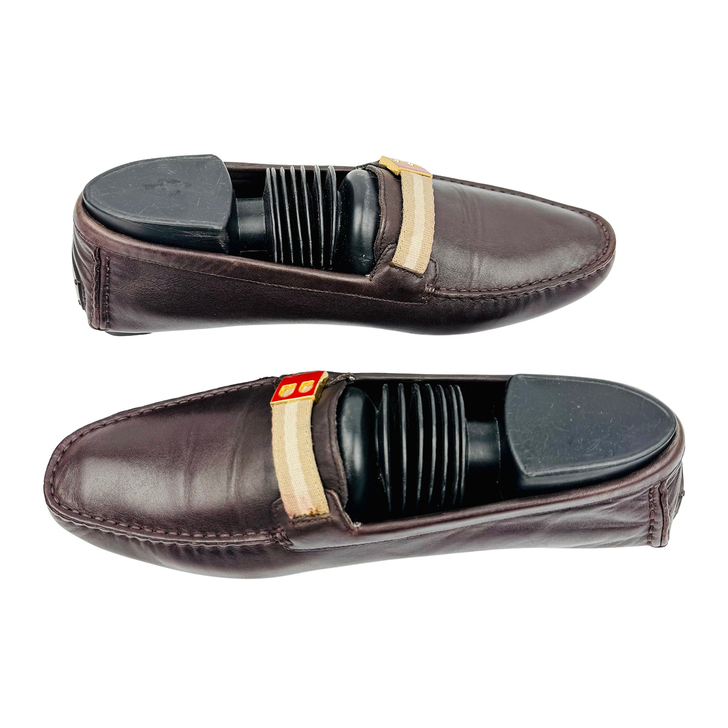 Bally Men's Brown Leather Loafers (Size 39.5/40)