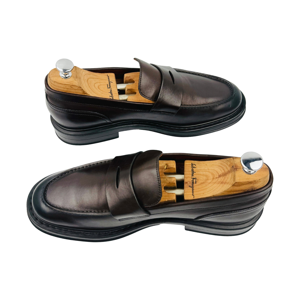 Loro Piana Travis Leather Penny Loafers (Size 43) - FAN5630-H027