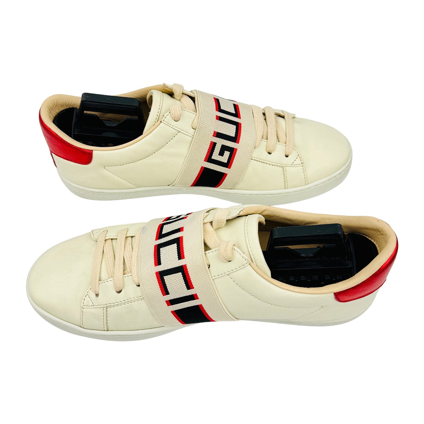 Gucci Women's ACE Leather Sneakers (Size 37/37.5)