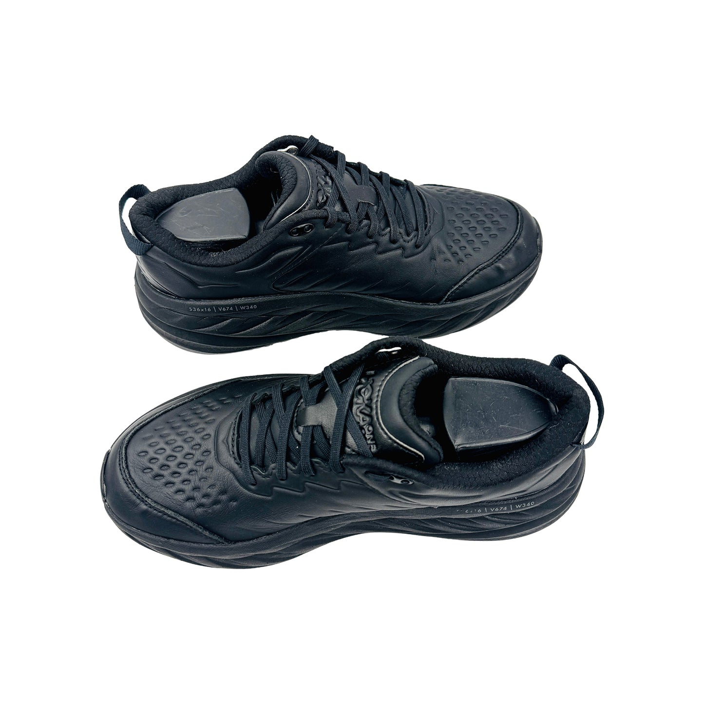Hoka Bondi SR Black Shoes (Size 42) - 1110521 BBLC