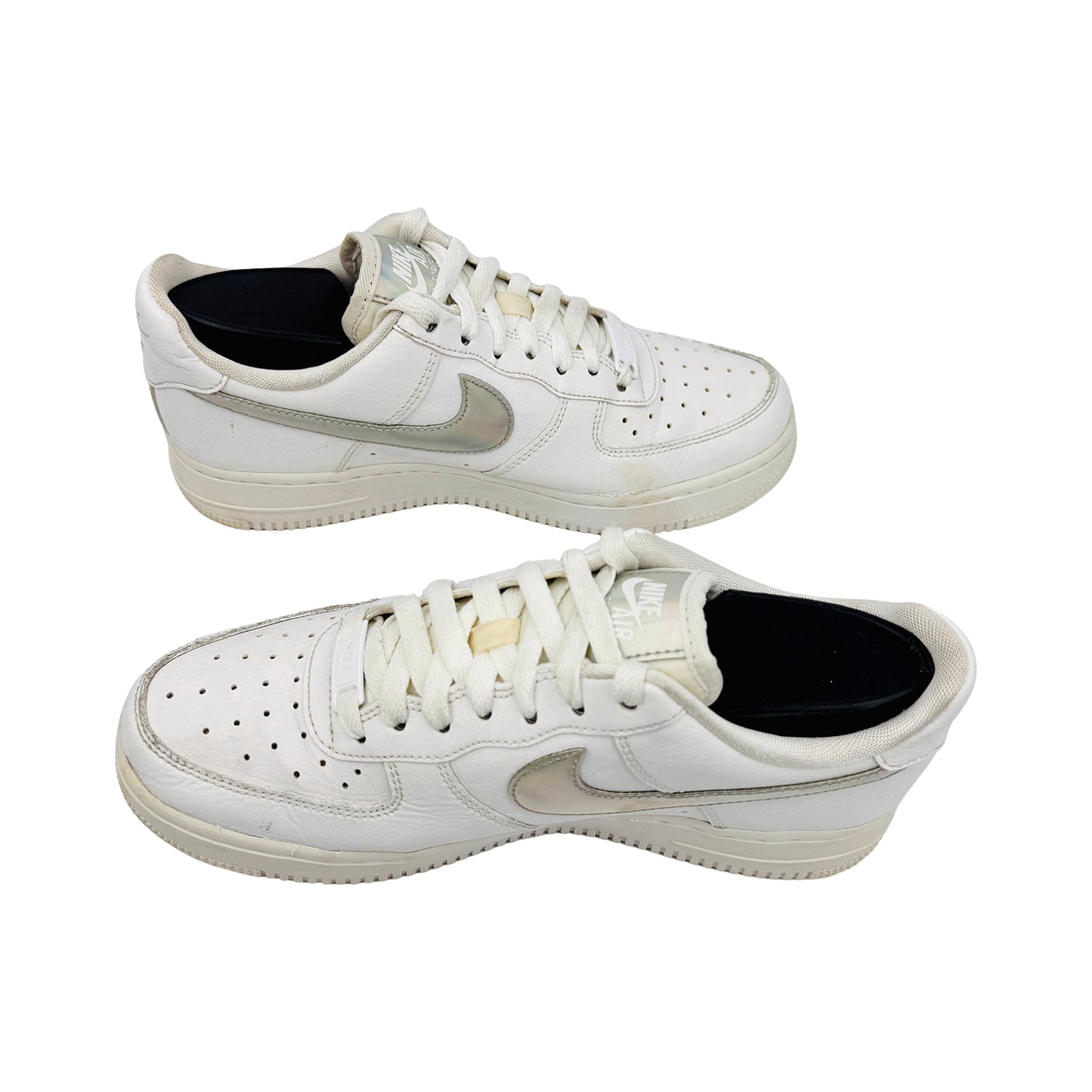 Nike Air Force 1 'Iridescent Swoosh' Sneakers (Size 37.5) - CJ1646-100