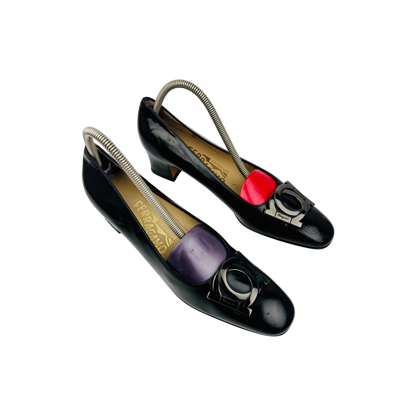 Salvatore Ferragamo Women's Leather Pumps (Size 37/37.5)