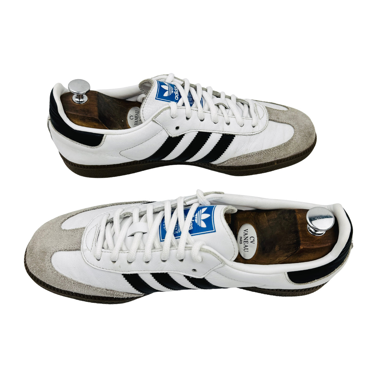 Adidas Samba OG 'Black White' Sneakers (Size 45.5) - B75806