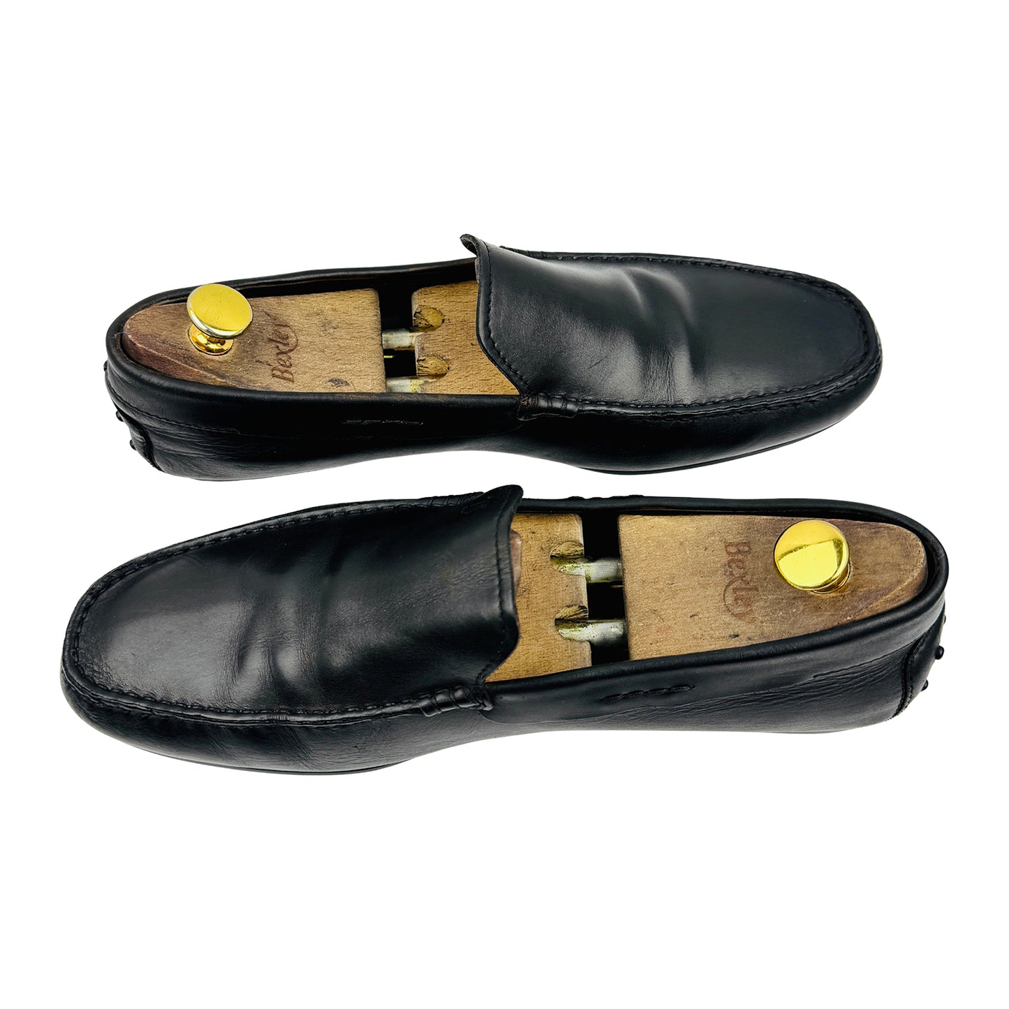 Tods Men's Black Gommino Driving Loafers (Size 43/43.5)