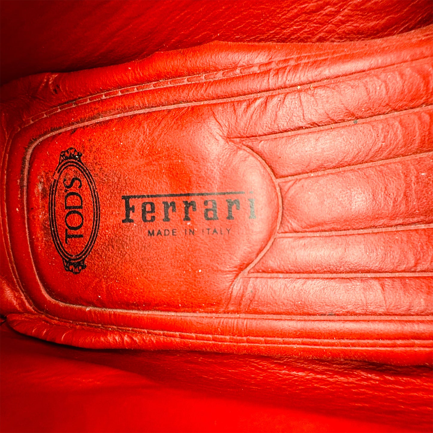 Tod's for Ferrari Blue Genuine Suede Loafers (Size 39.5/40)