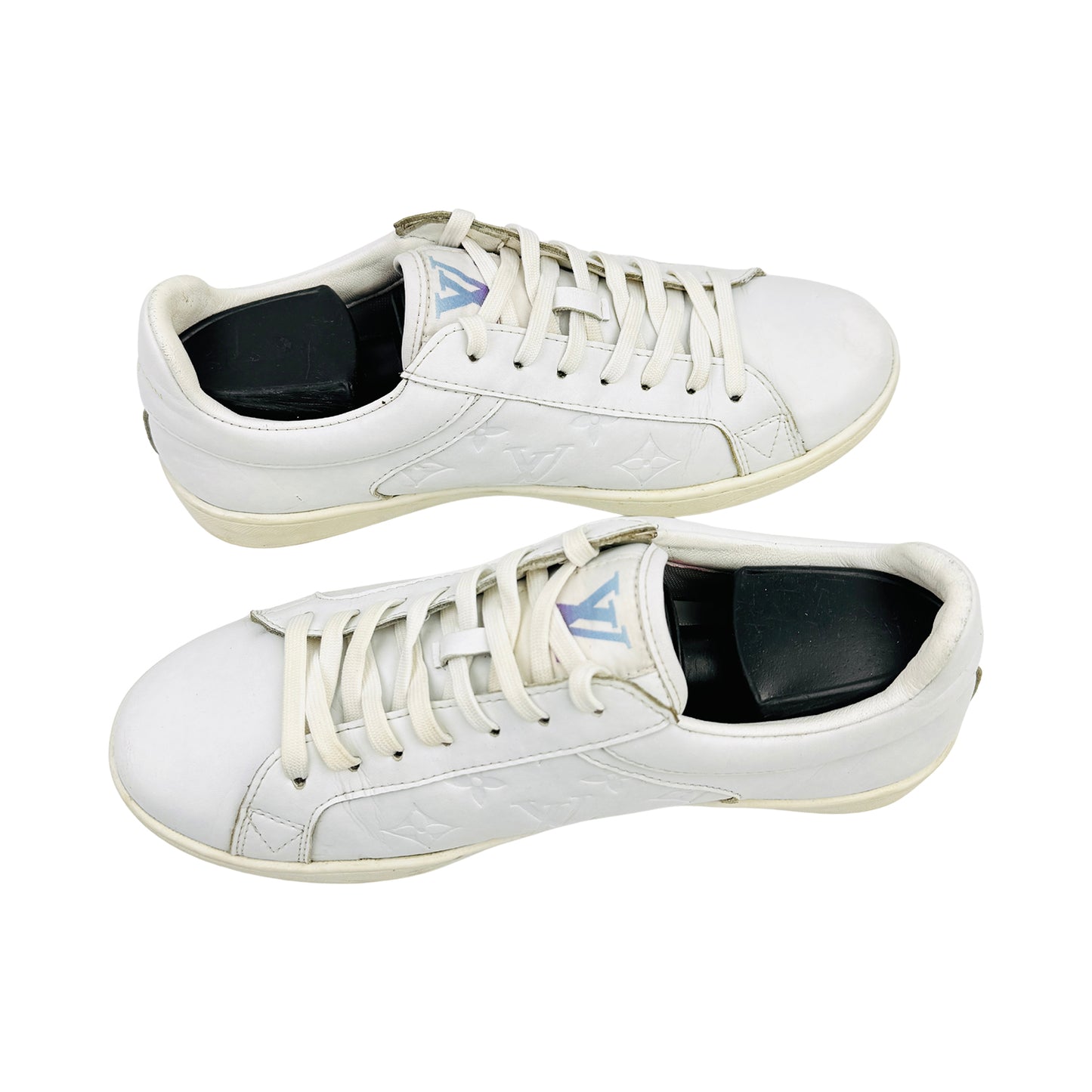 Louis Vuitton Luxembourg White Sneakers (Size 39/39.5)