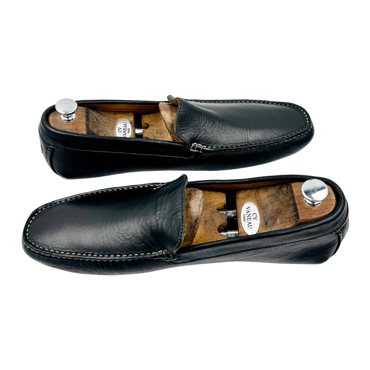 Armani Jeans Men's Black Driving Loafers (Size 45.5)