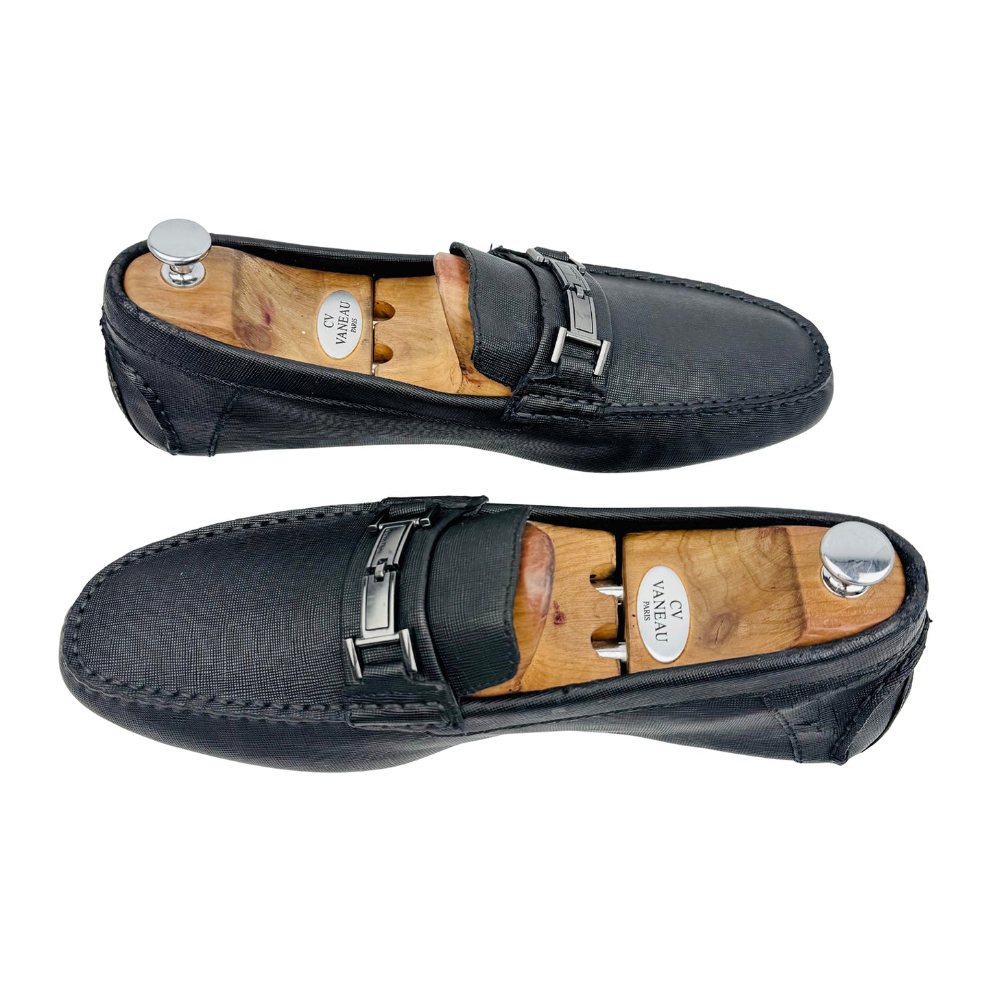 Calvin Klein Magnus Textured Leather Loafers (Size 44) - 34F1517
