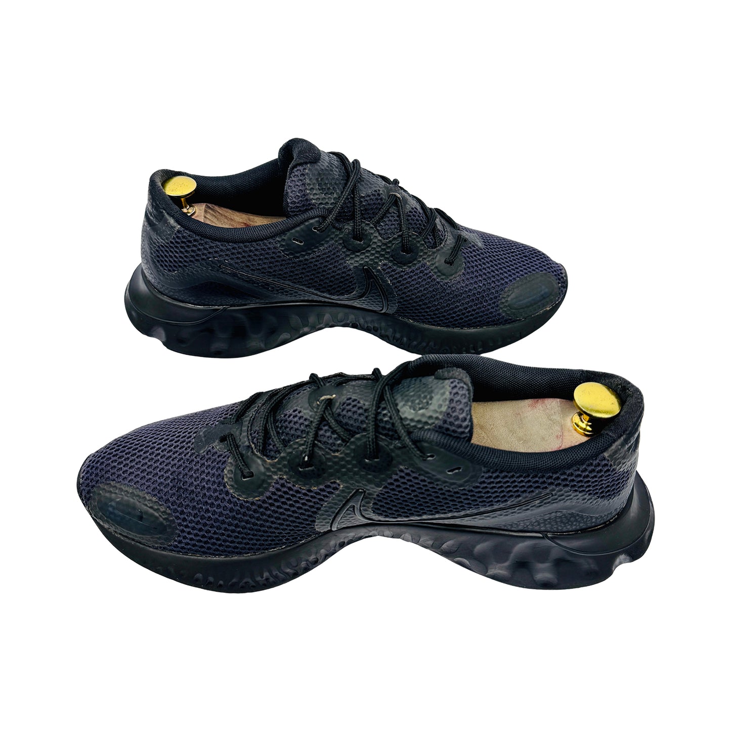 Nike Renew Run Triple Black Sneakers (Size 42) - CK6357‑010