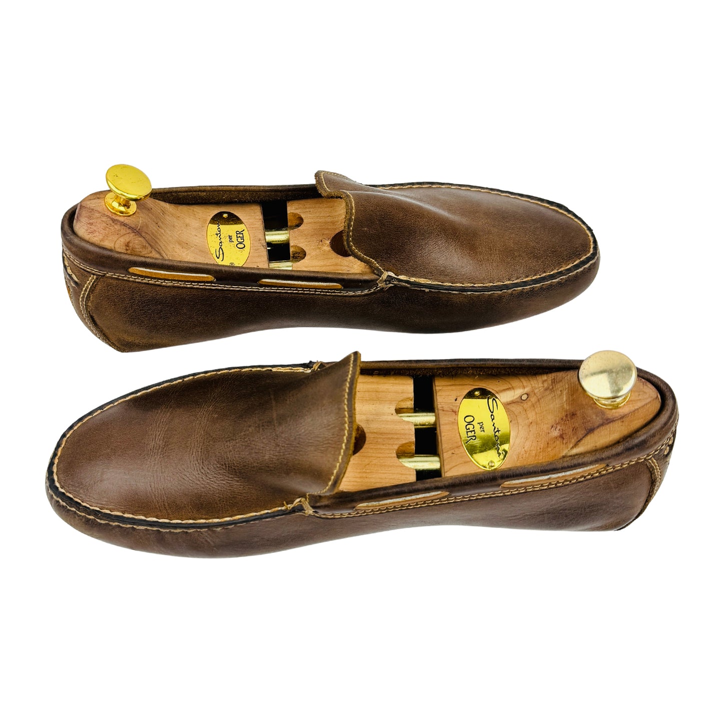 Timberland Men's Dark Brown Driving Loafers (Size 43)