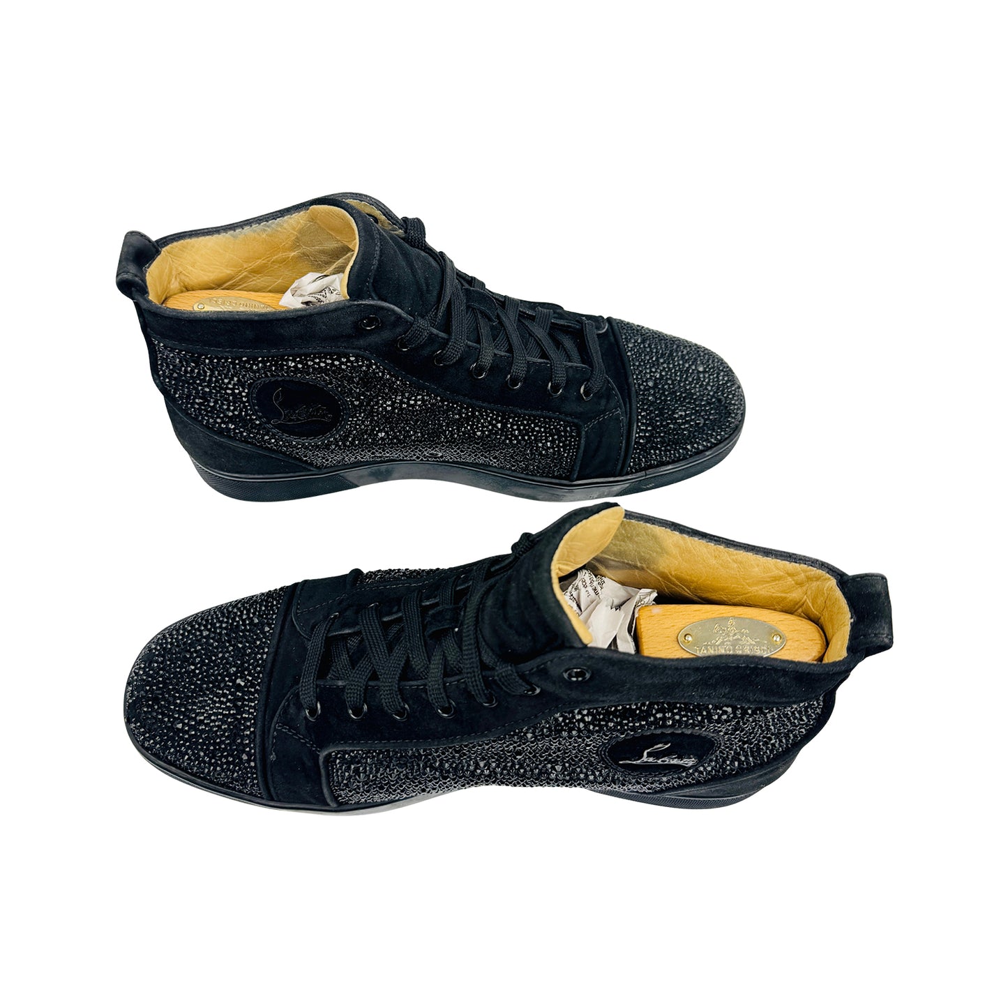 Christian Louboutin Louis Strass High Top Sneakers (Size 43/43.5)