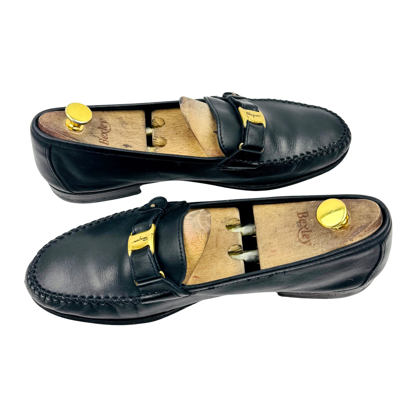 Salvatore Ferragamo Gancini Buckle Loafers (Size 44/44.5)