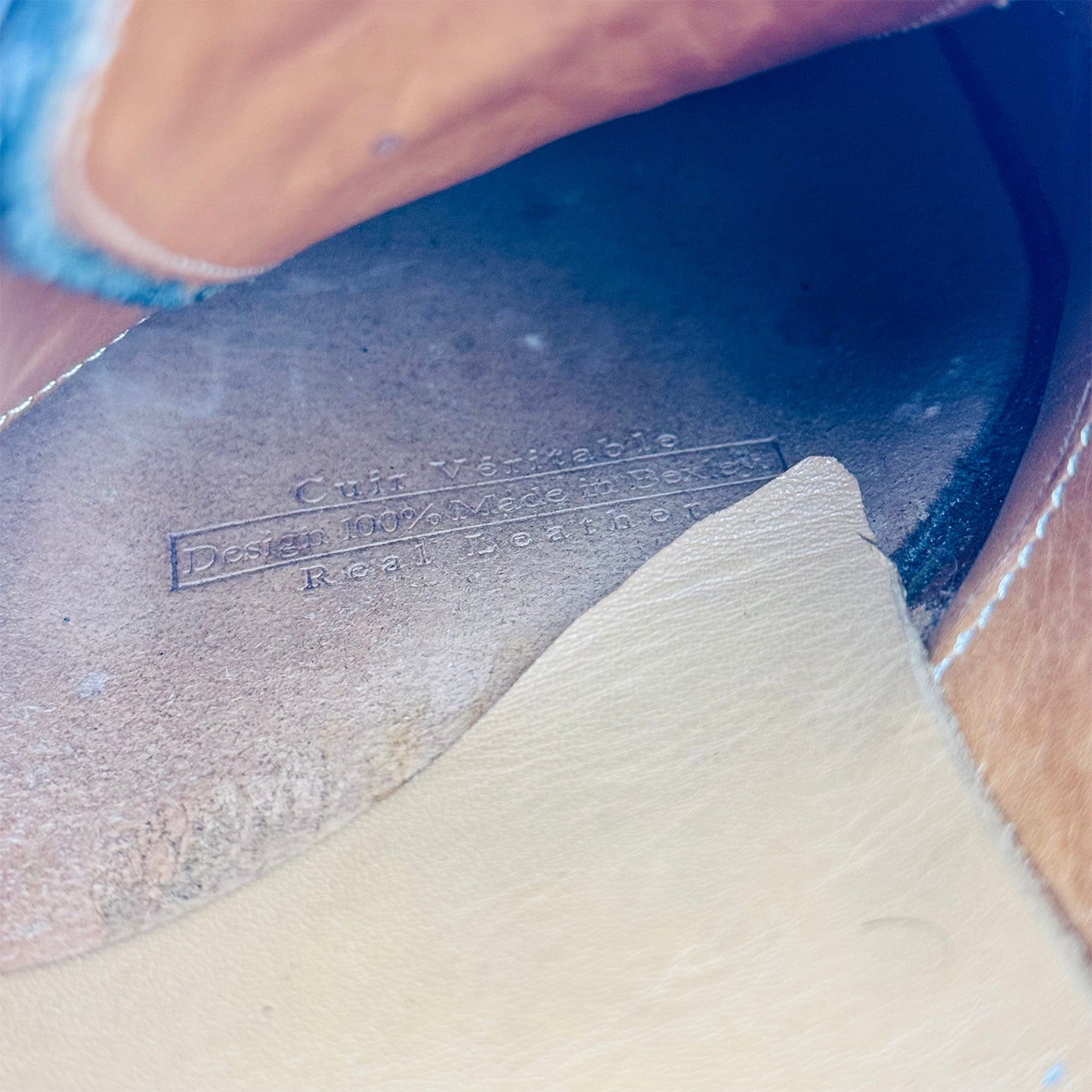 Bexley Men's Brown Leather Oxfords (Size 42.5/43)