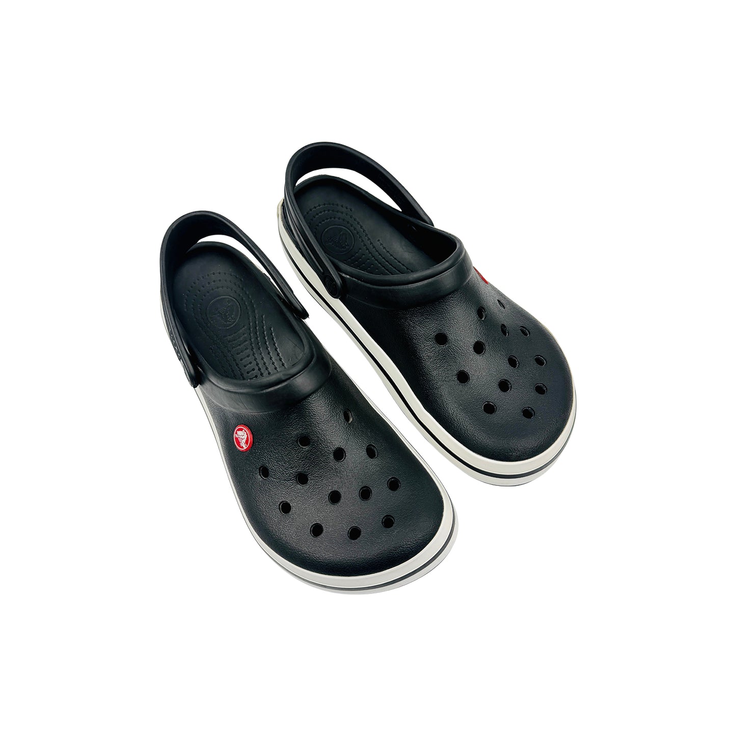 Crocs Crocband Black Clogs (Size 40/40.5) - 11016