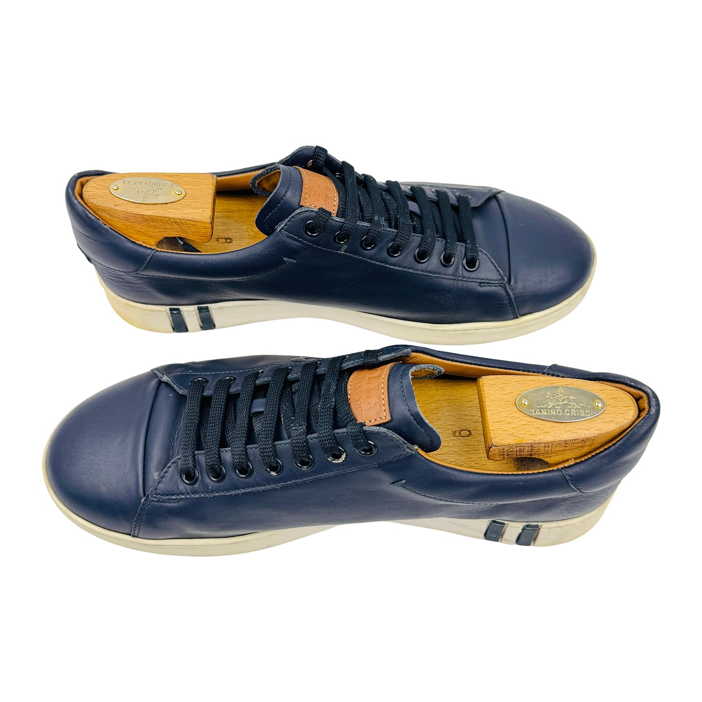 Bally Men's Asher Navy Blue Sneakers (Size 42.5)