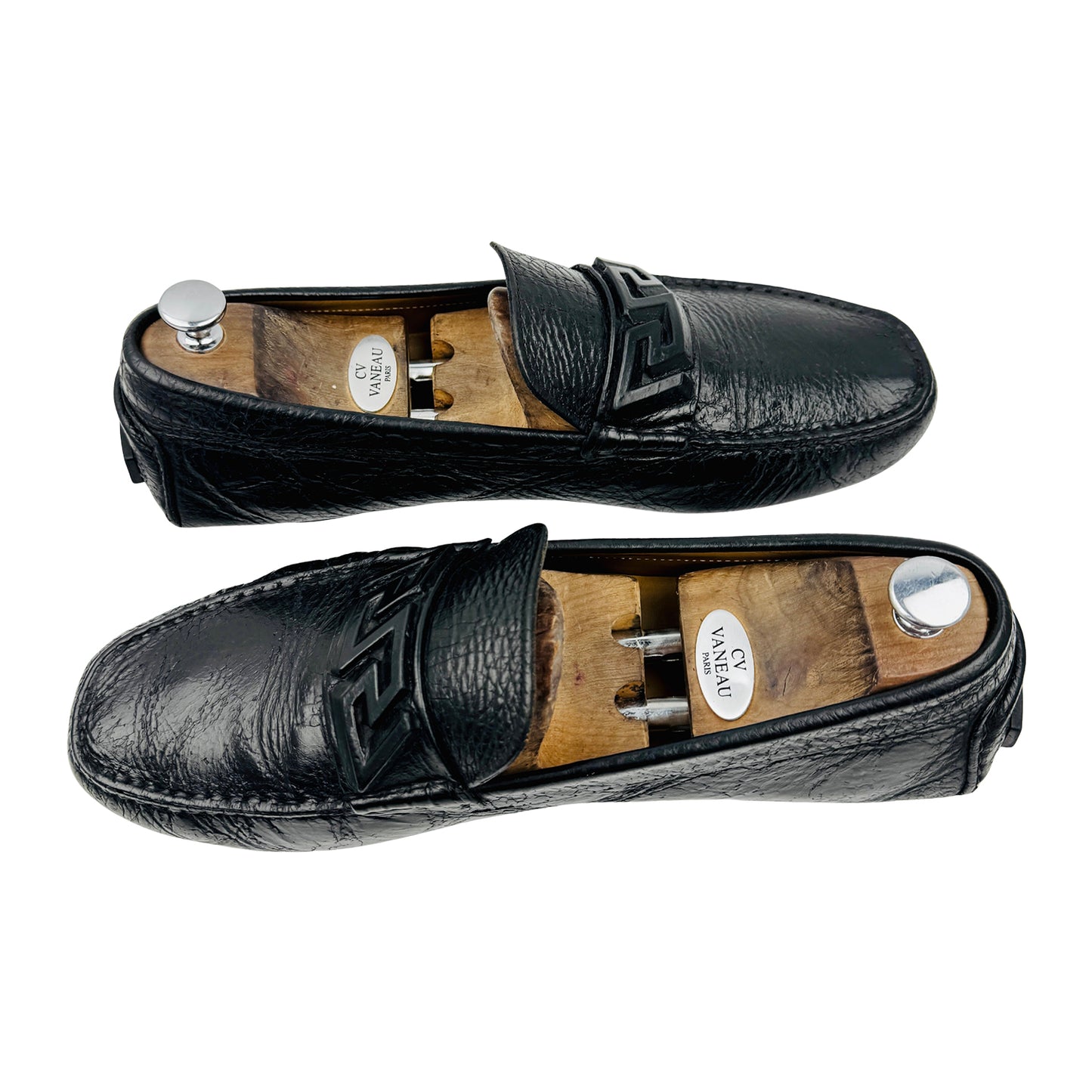 Versace Men's Greca Driving Loafers (Size 45/45.5)