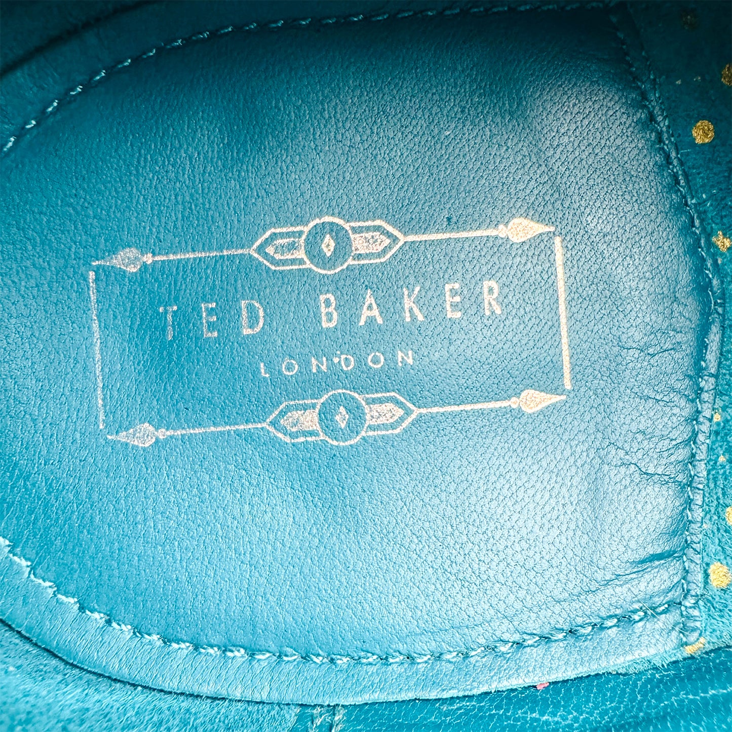 Ted Baker Men's Brown Leather Derby Shoes (Size 45)