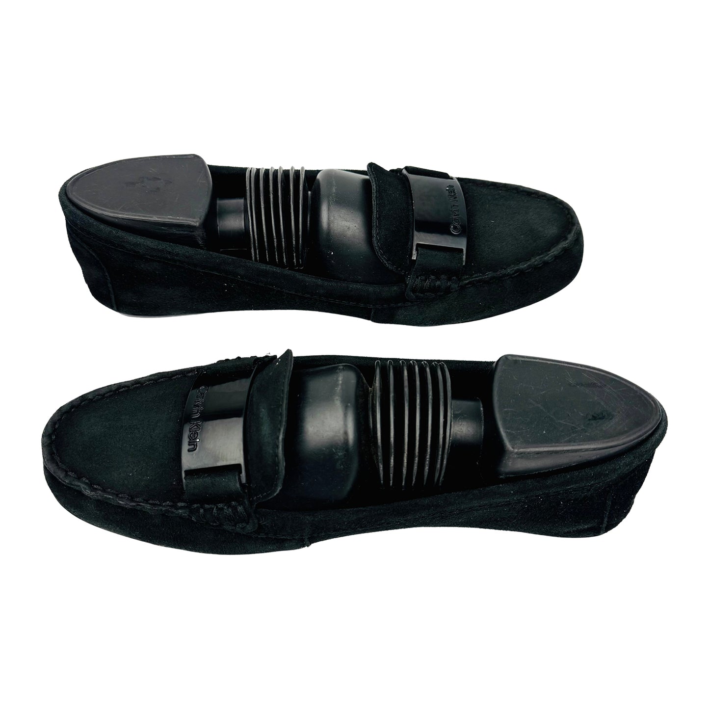 Calvin Klein Women's Black Suede Loafer (Size 38) - E8887
