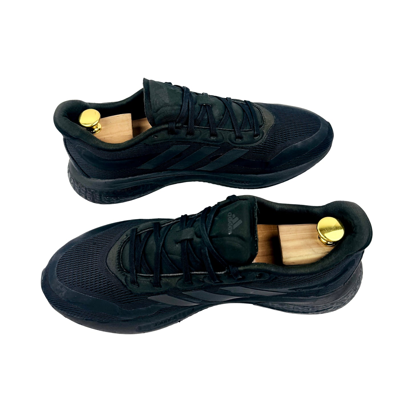 Adidas Supernova 'Core Black' Shoes (Size 43/43.5) - H04467