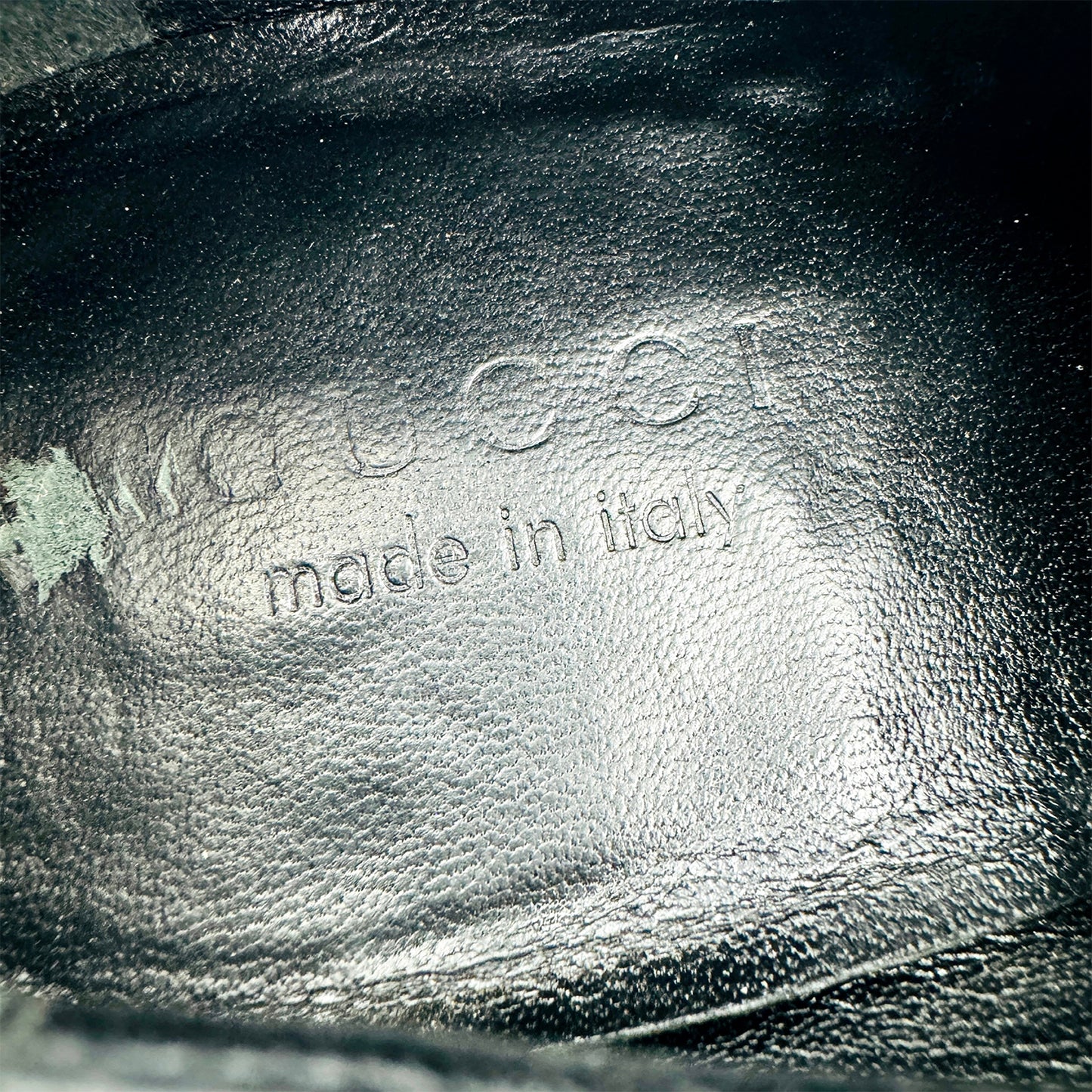 Gucci Men's Black Leather Italian Oxfords (Size 43.5/44)