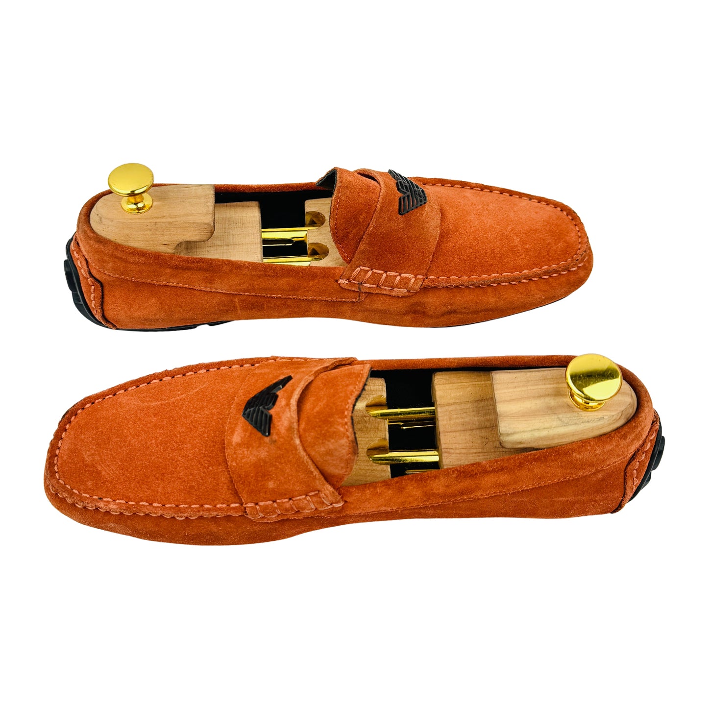 Emporio Armani Suede Driving Loafers (Size 42/42.5)