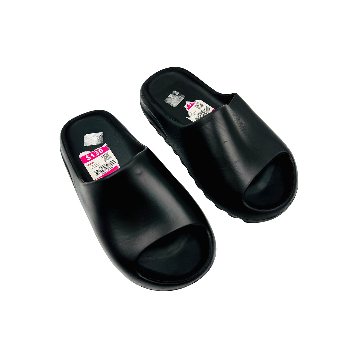 Adidas YEEZY Black EVA Foam Slides (Size 40)
