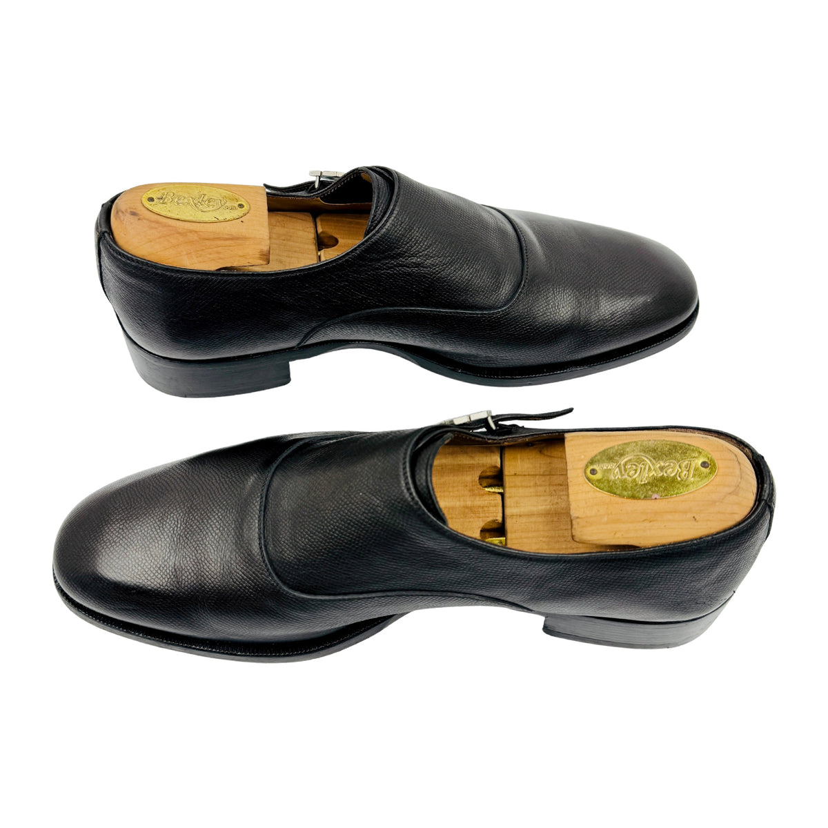 Christian Louboutin Dark Brown Single Monk Strap Shoes (Size 42)