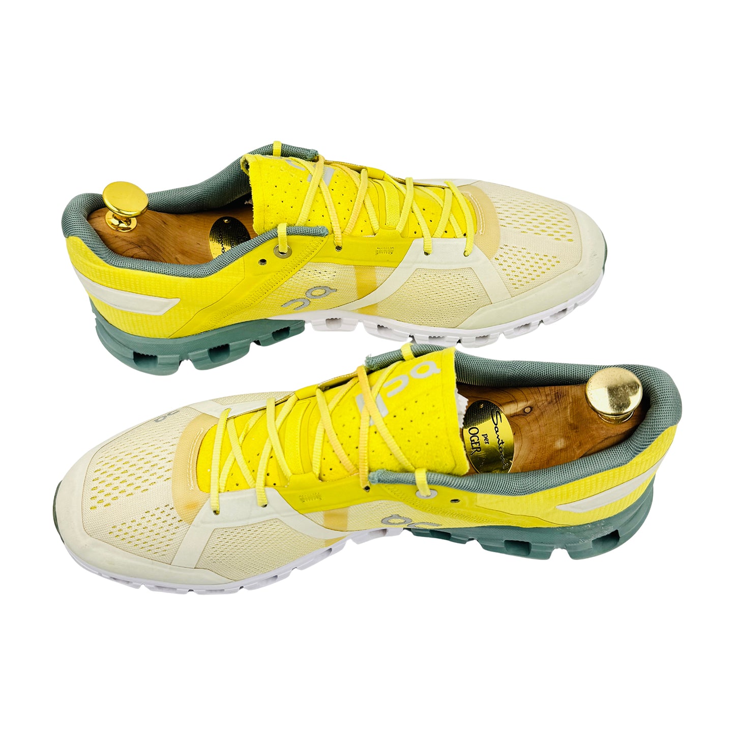 On Men's Cloudflow 'Citrus Sea' Shoes (Size 44) - 25.99782
