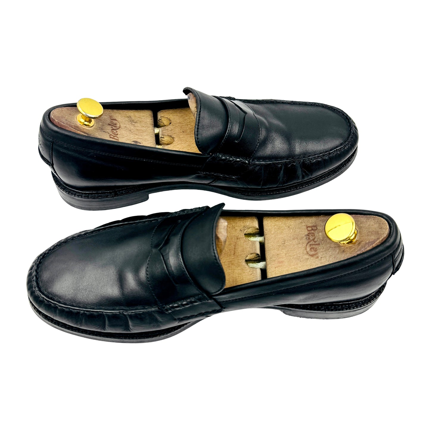 Cole Haan Black Leather Penny Loafers (Size 44/44.5) - C38736