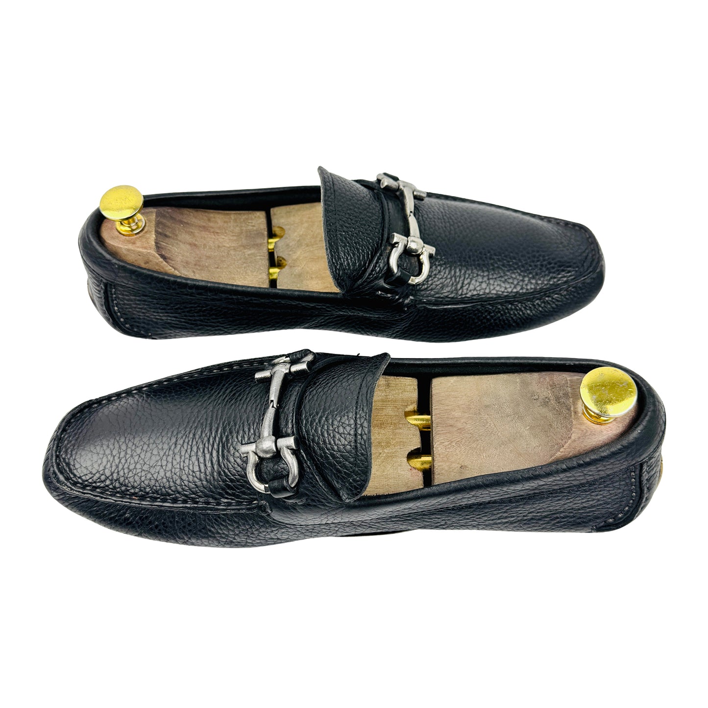 Salvatore Ferragamo Parigi Black Loafers (Size 42)
