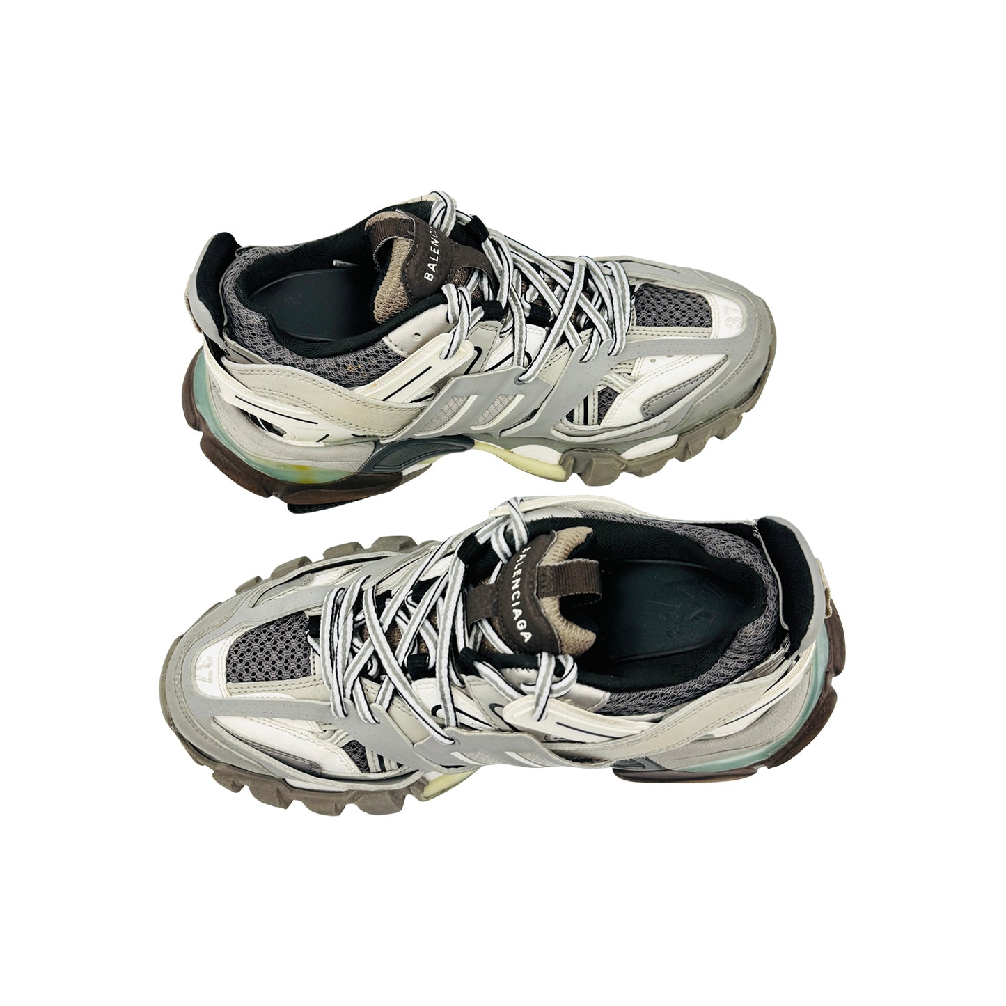Balenciaga Track 'Grey White' Shoes (Size 37) - 542023