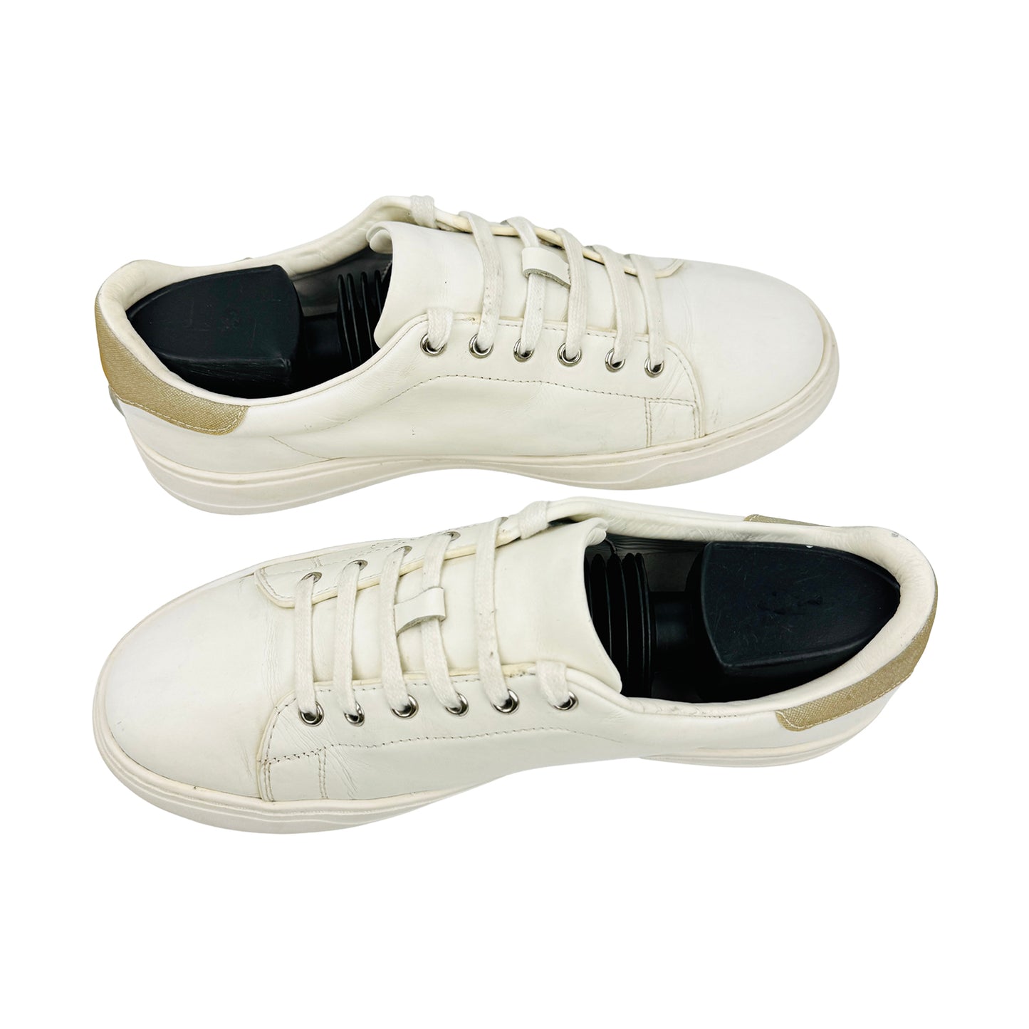 Salvatore Ferragamo Pierre White Sneakers (Size 42)