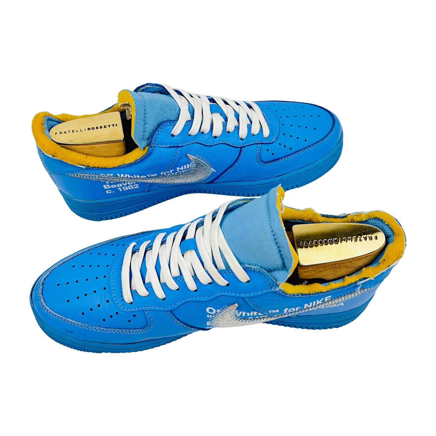 Nike x Off-White Air Force 1 Low 'MCA' Sneakers (Size 43) - CI1173-400