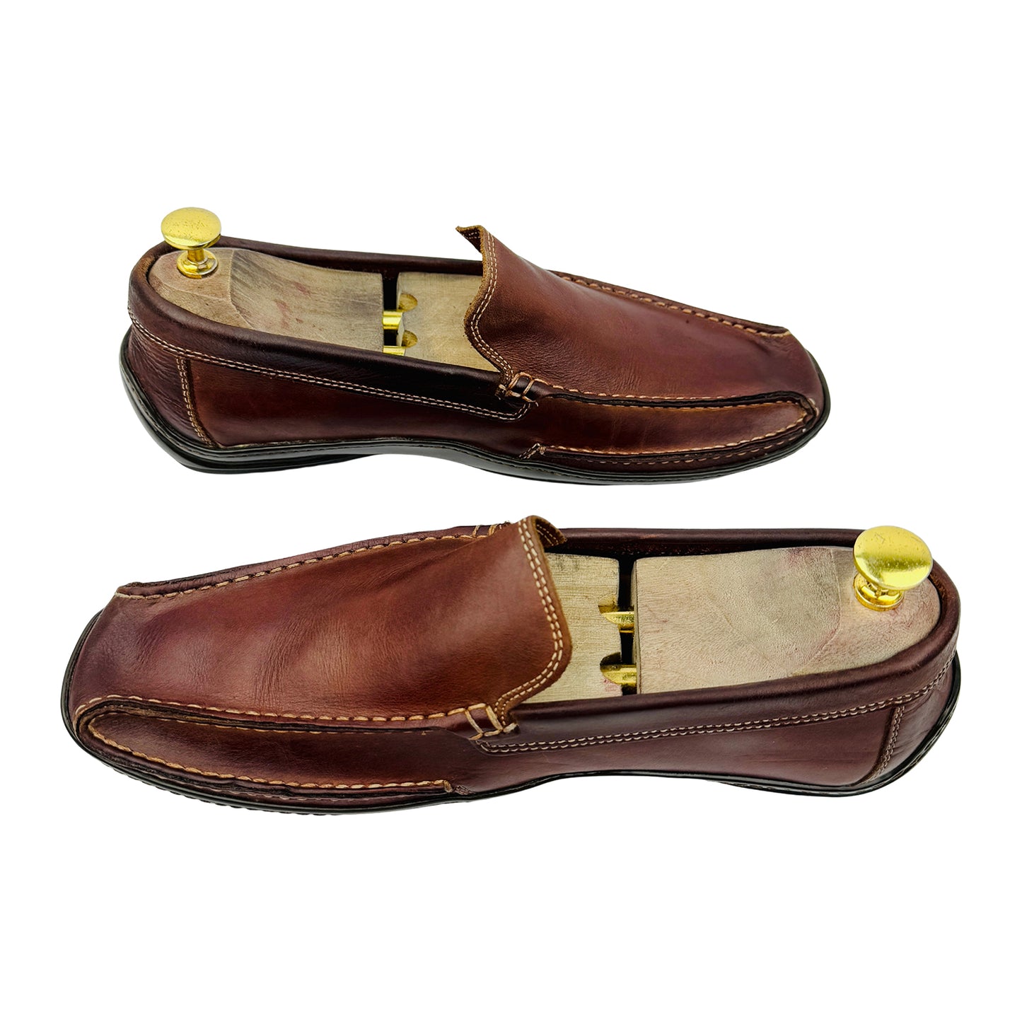 Donald J Pliner Men's Leather 'Mahogany' Driving Loafers (Size 42.5/43)