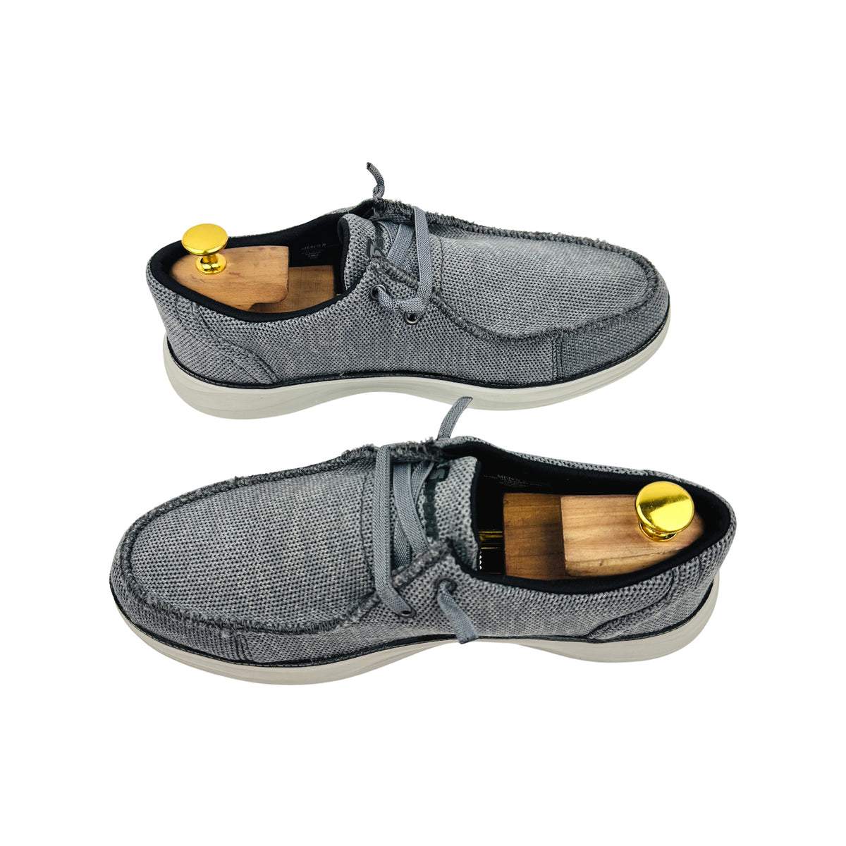 Skechers S Sport Charcoal Grey Shoes (Size 40.5)