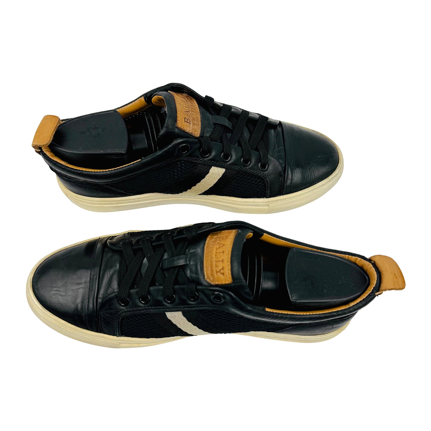 Bally HENDRIS/200 Black Sneakers (Size 39/39.5)