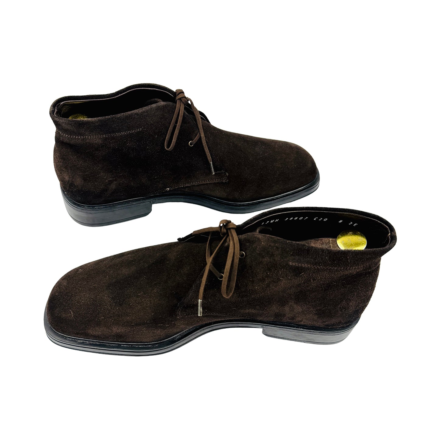 Salvatore Ferragamo Dark Brown Chukka Boots (Size 42)