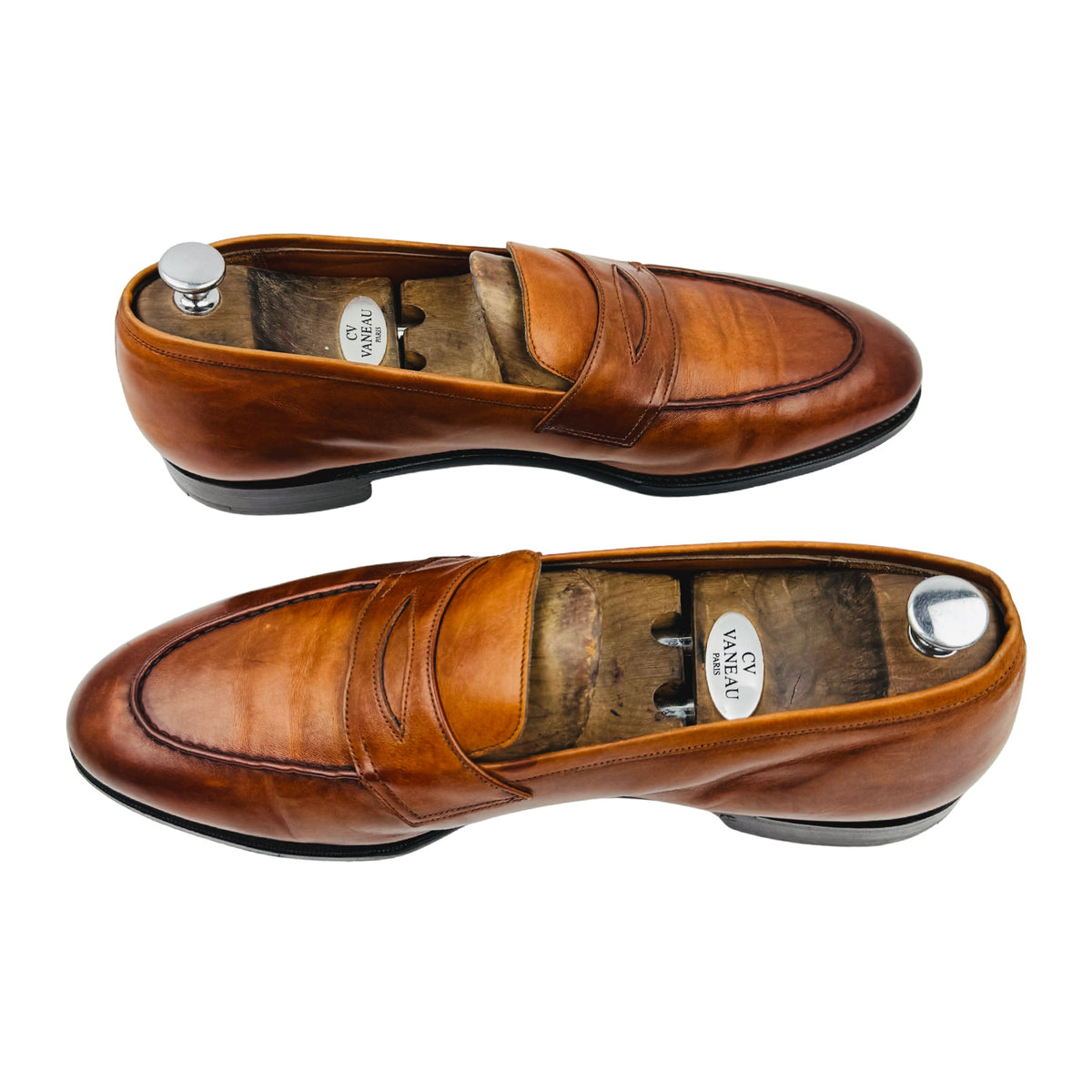 Stuart’s Choice Men's Leather Penny Loafers (Size 45/45.5)