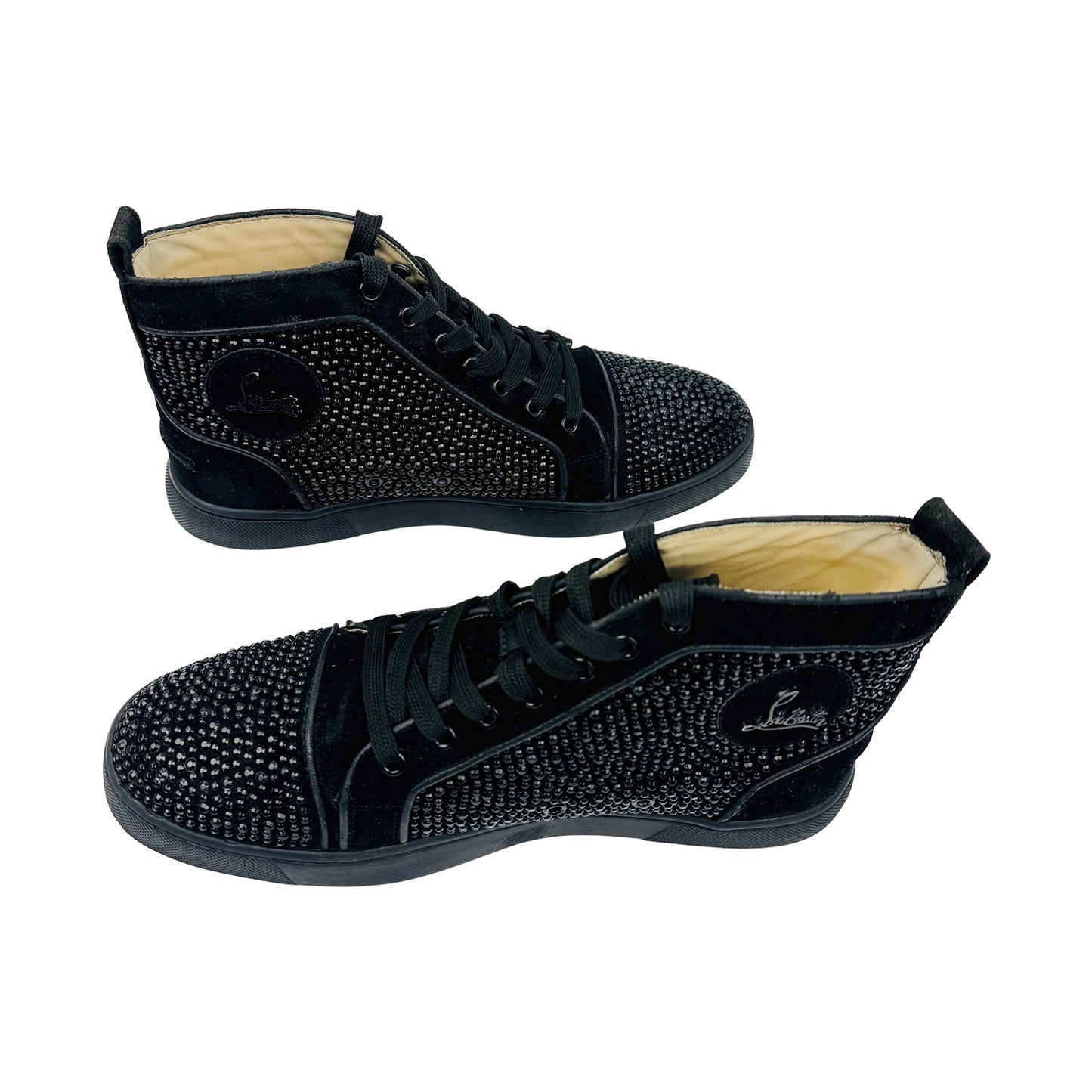 Christian Louboutin Louis Orlato Strass Sneakers (Size 42)
