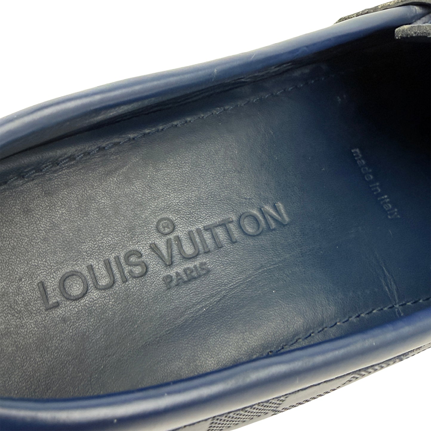 Louis Vuitton Men's Hockenheim Blue Loafers (Size 42)