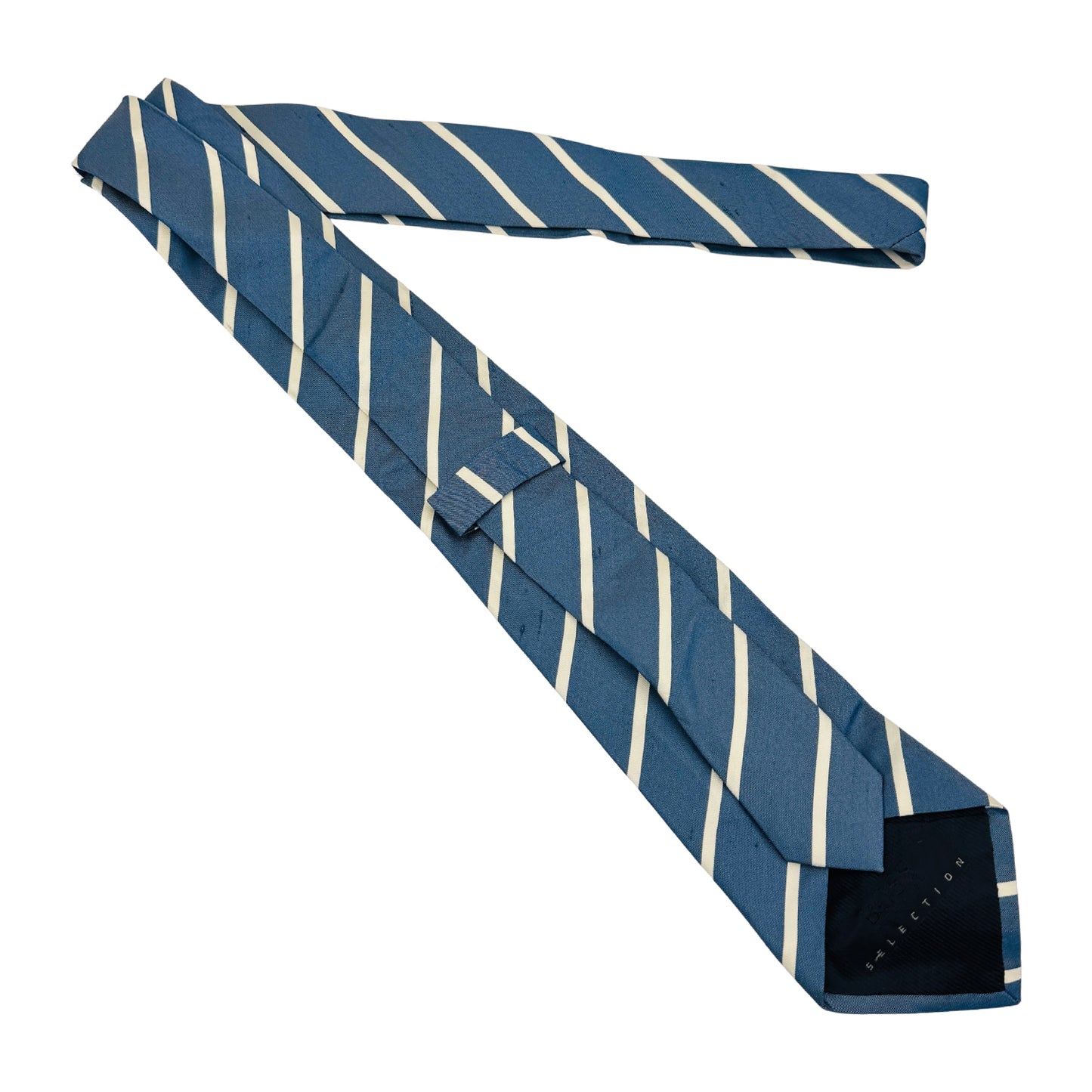 Hugo Boss Teal 'Diagonal Stripes' Tie (Size Regular)