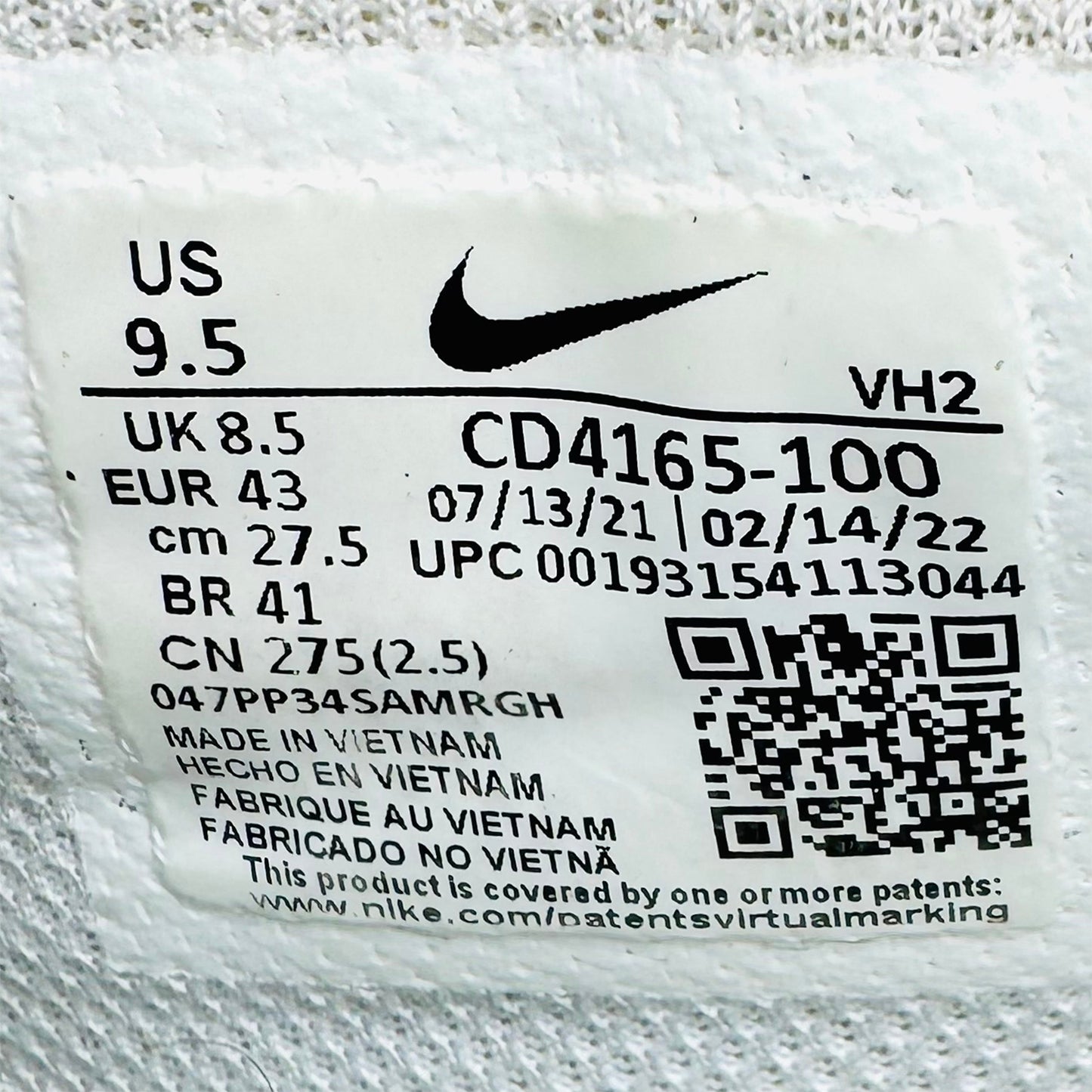 Nike Air Max Excee White Sneakers (Size 43) - CD4165-100