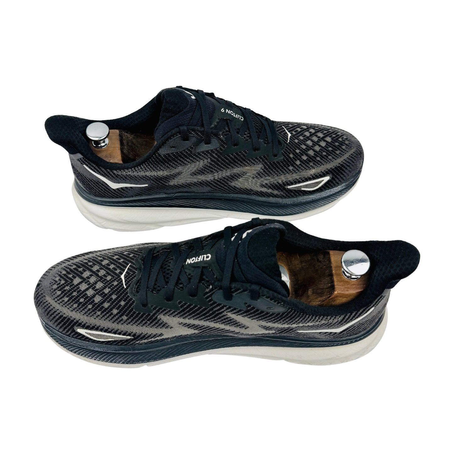 Hoka Men's Clifton 9 Shoes (Size 46) - 127895 BWHT
