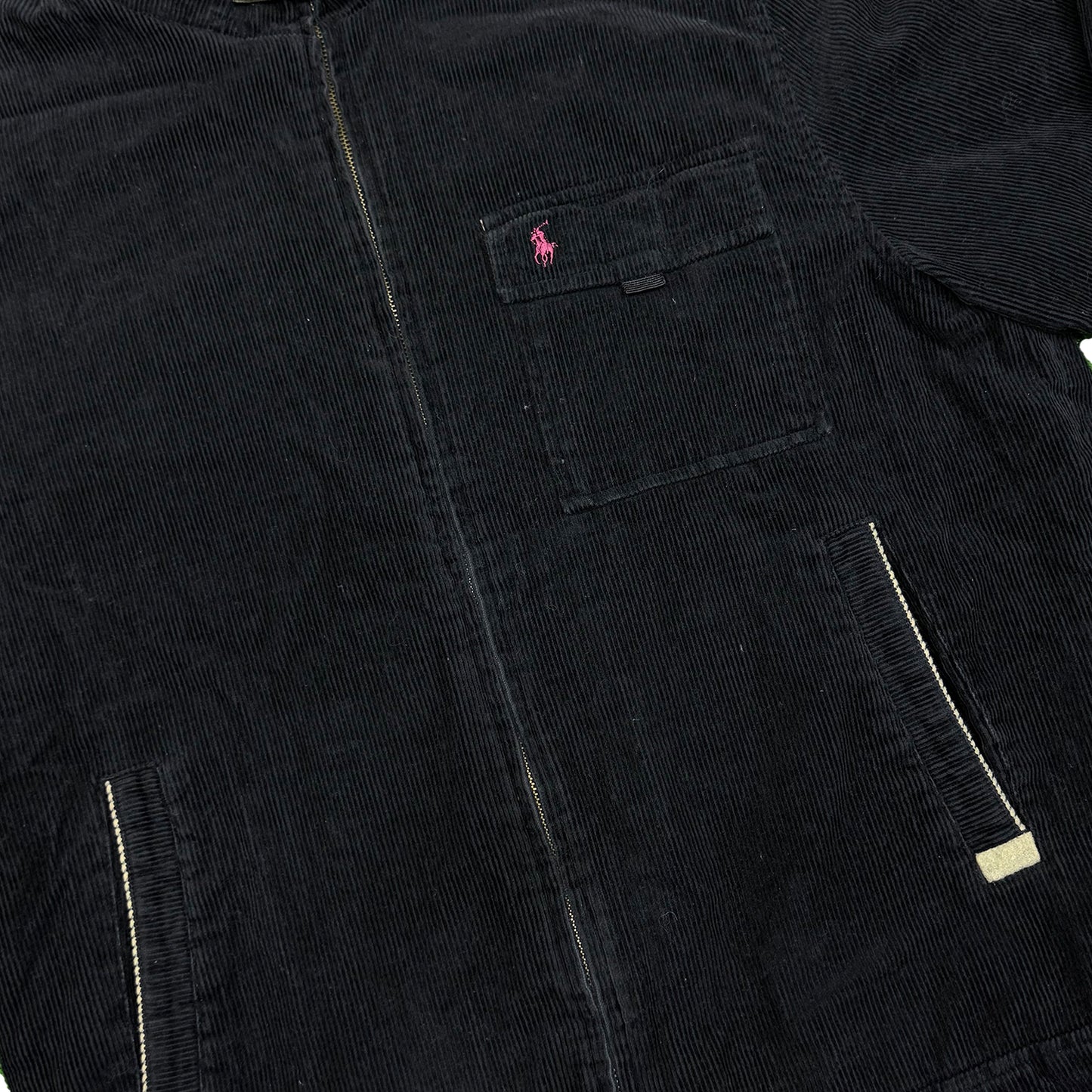 Polo Ralph Lauren Dark Navy Zip Jacket (Size Large)